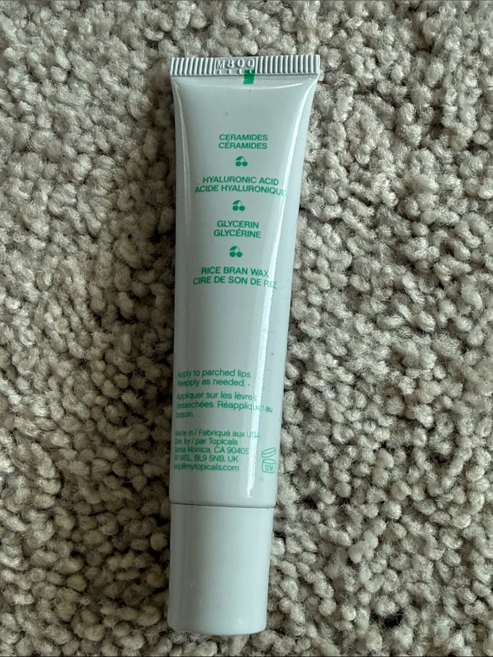 Topicals Slick Salve Mint Lip Balm